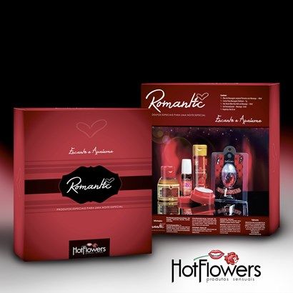 Kit Romantic Super Luxo Hot Flowers